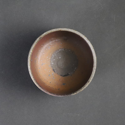 Karatsu Nanban sake cup 2 by Nakazato Taki