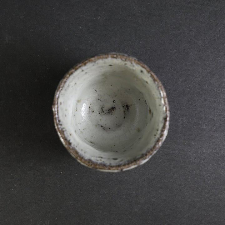 丸田宗彦 秀作 朝鮮唐津 ぐい呑 共箱 共布 工芸品
