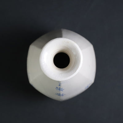 Autumn Grass Hand-Painted Sake Bottle by Shintaro Uchimura