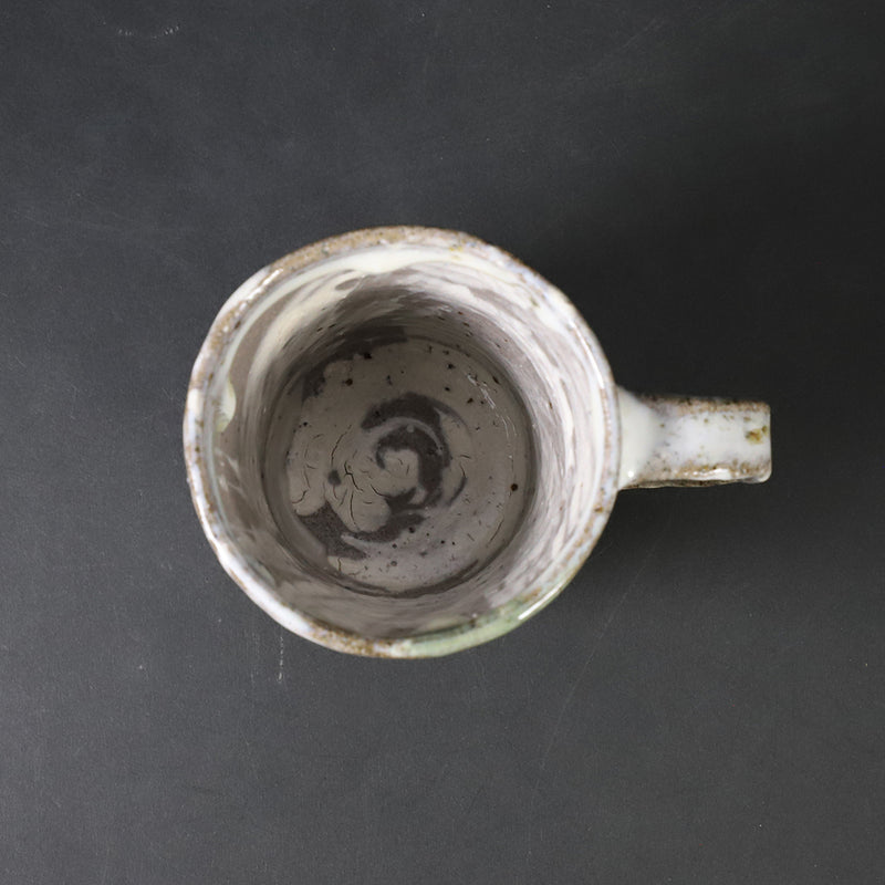 Brushed mug by Kazusuke Fukuda