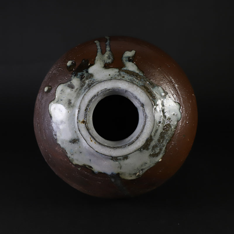 石井義久　作　掛け分け花器　No.14