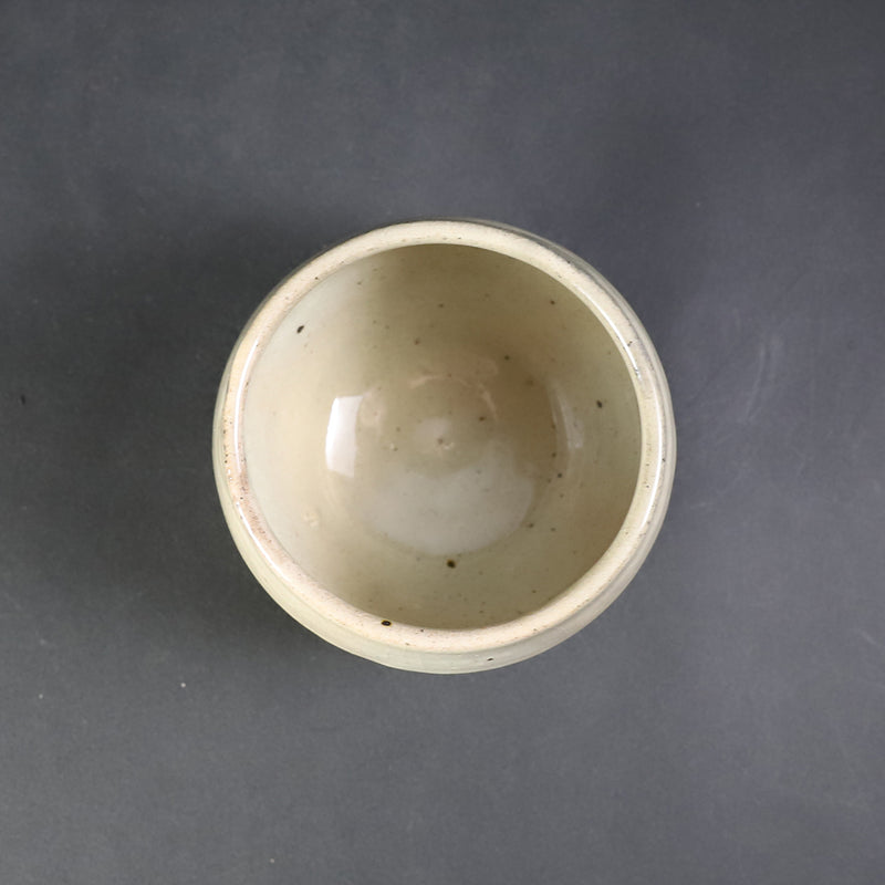 中里健太　作　粉引ぐい呑