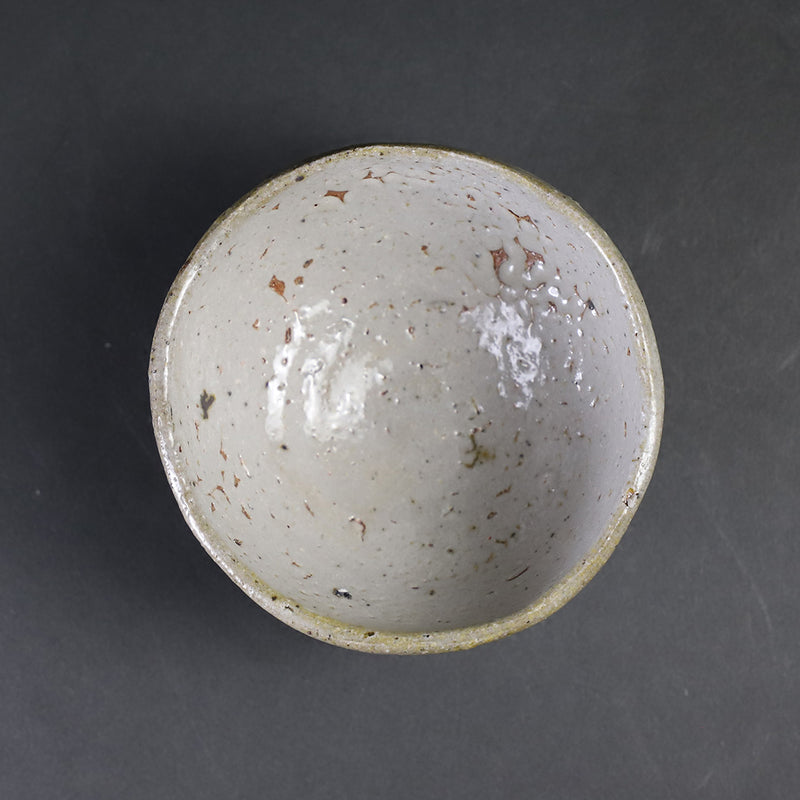 Painted Karatsu sake cup 1 by Munehiko Maruta