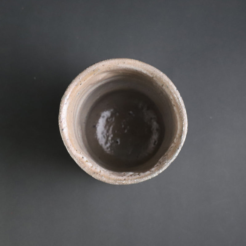 Painted Karatsu Goku Teacup by Munehiko Maruta