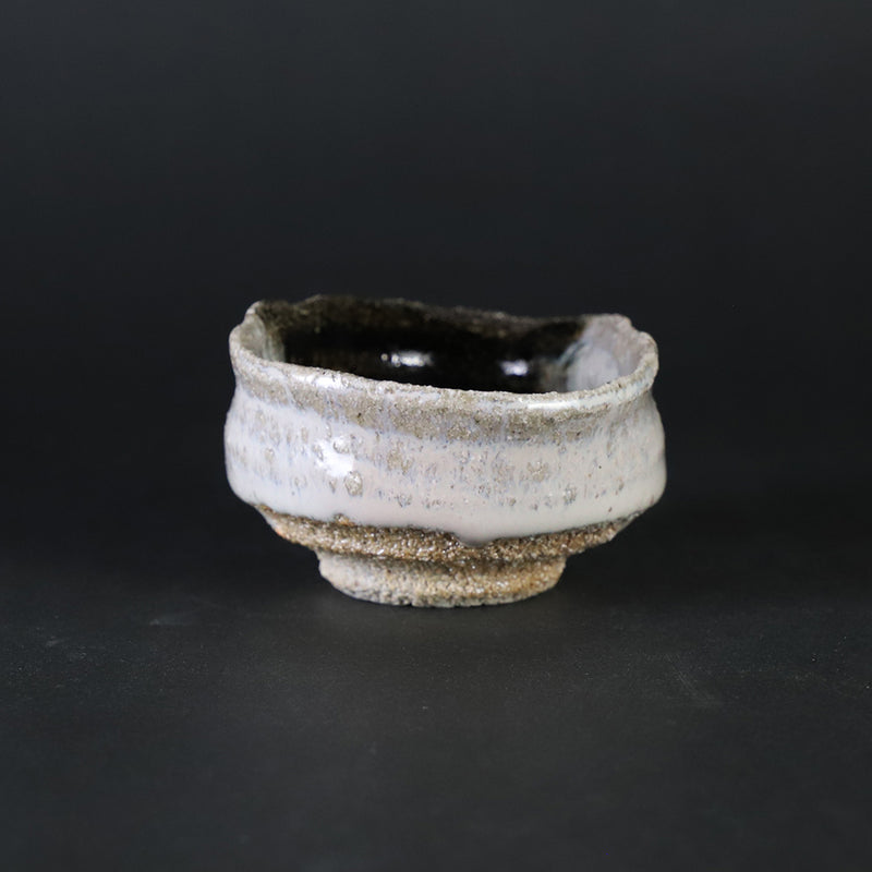 Korean Karatsu Kuinomi cup (No. 22) by Sakurei Okamoto
