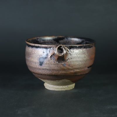 土屋由起子　作　窯変黒唐津片口