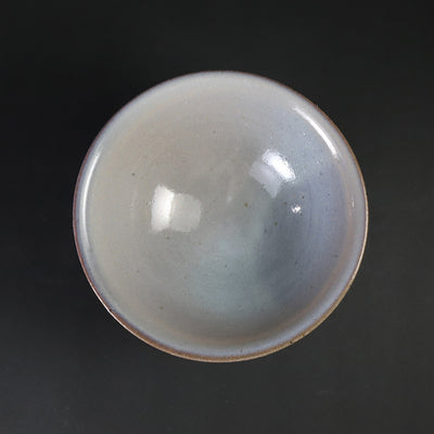 Madara Karatsu high-legged plate by Takashi Nakazato