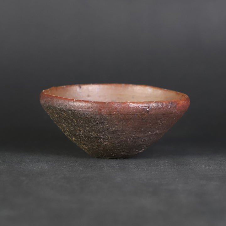 中里隆 作 種子島焼〆ぐい呑1 – ギャラリー一番館オンラインショップ