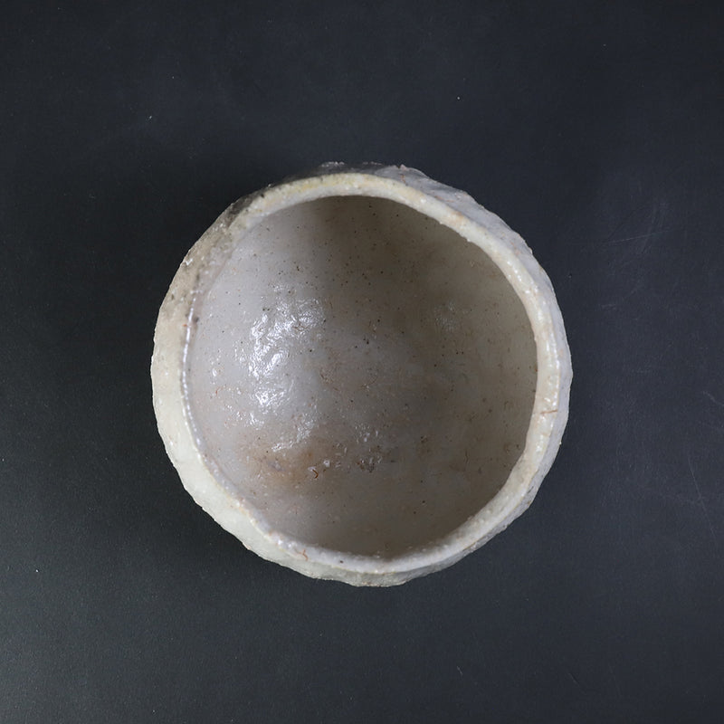 梶原靖元　作　紫香楽茶碗　No.44