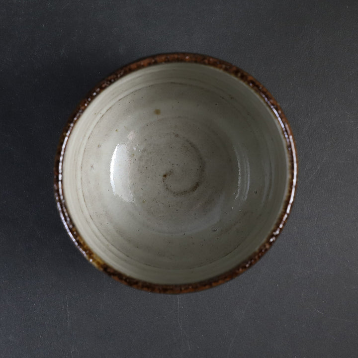 中里太郎右衛門窯 唐津猪口（大・斑皮鯨） – ギャラリー一番館