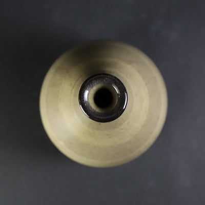 岡本修一　作　絵唐津刷毛目徳利　No.42