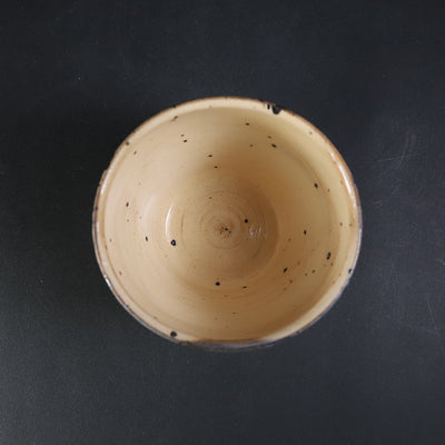 中里隆　作　唐津絵粉引蕎麦猪口