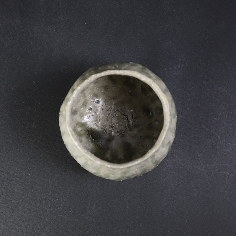 梶原靖元　作　紫香楽湯飲　No.8