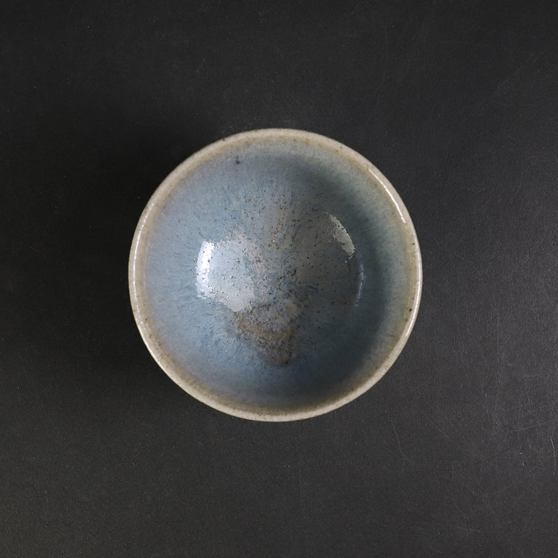 Ash-glazed sake cup No.5 by Shuichi Okamoto