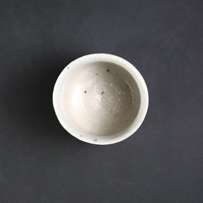 Yasumoto Kajiwara's Blue and White Ceramic Sake Cup No.66