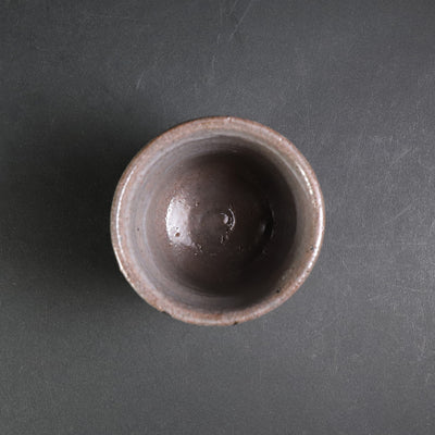 Painted Karatsu sake cup No.13 by Shintaro Uchimura