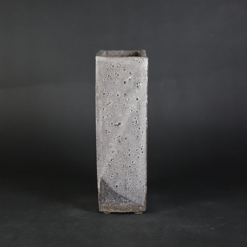 梶原靖元　作　角花入　No.61