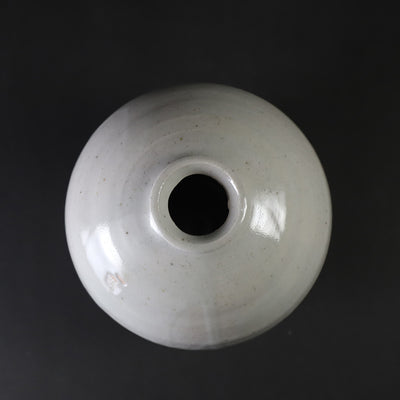 石井義久　作　唐津白磁花器　No.60