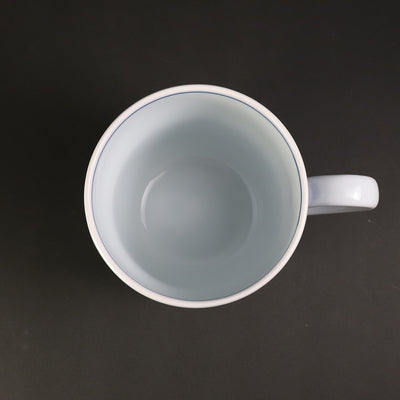 Gen'emon Kiln Blue and White Plum Blossom Mug