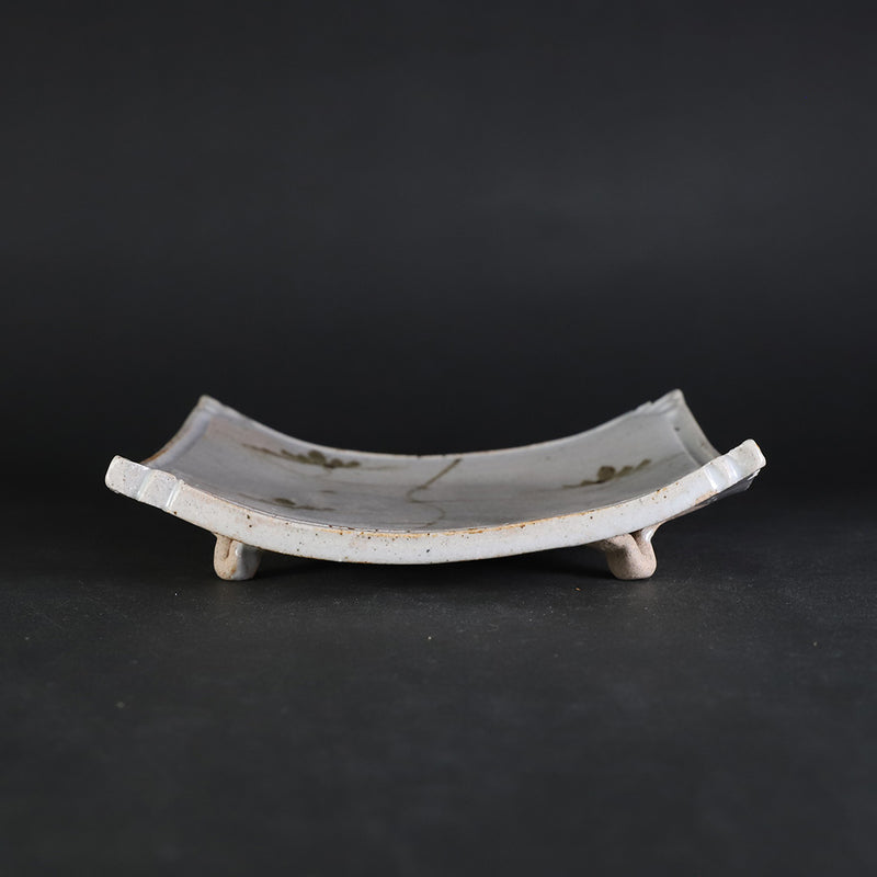 Shuichi Okamoto picture Karatsu pine confectionery bowl