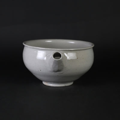 石井義久　作  白磁片口 No.56