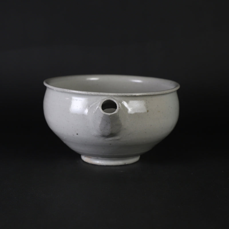 石井義久　作  白磁片口 No.56