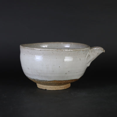 Madara Karatsu Katakuchi by the 14th generation Nakazato Tarouemon