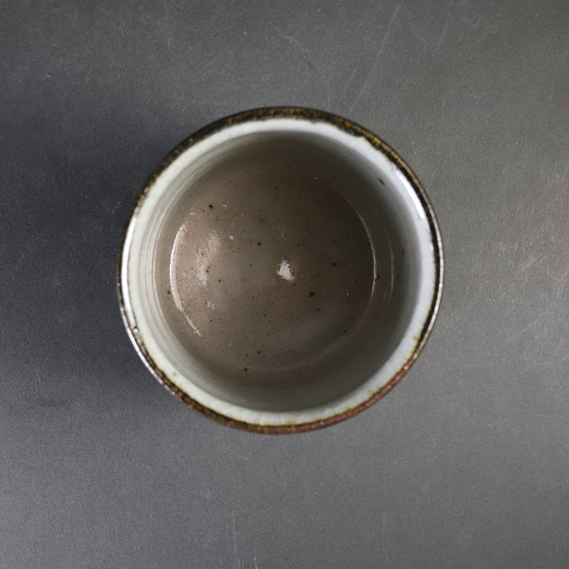 Whale skin teacup by Nakazato Taki