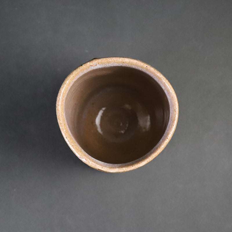 Iron painting teacup by Shingo Oka
