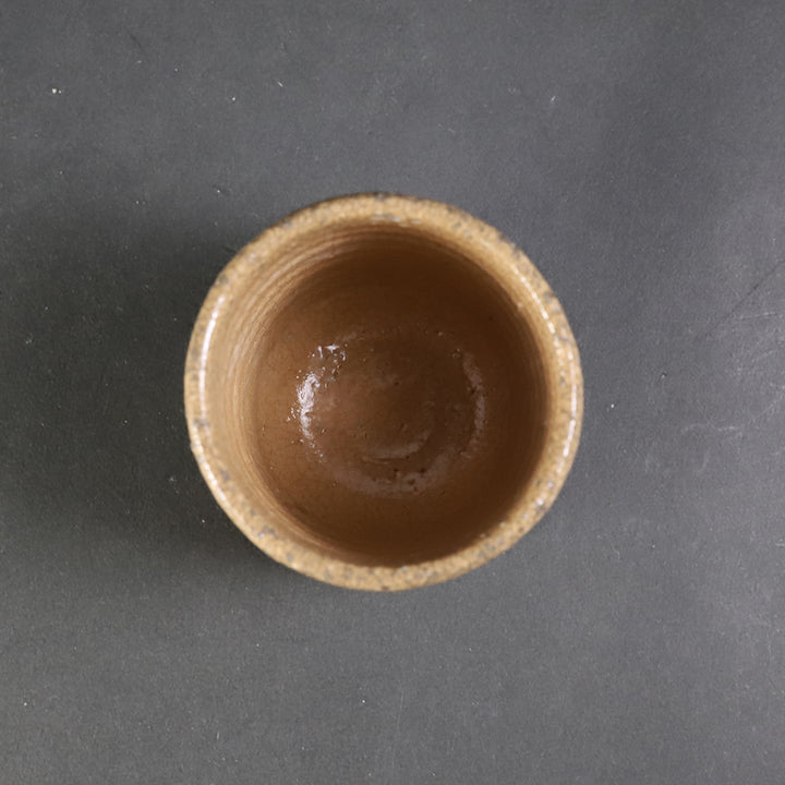 内村慎太郎 作 奥高麗筒ぐい呑 No.68 – ギャラリー一番館オンライン