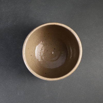 Nakazato Tarouemon Kiln Karatsu sake cup (large, painted Karatsu: Tori)