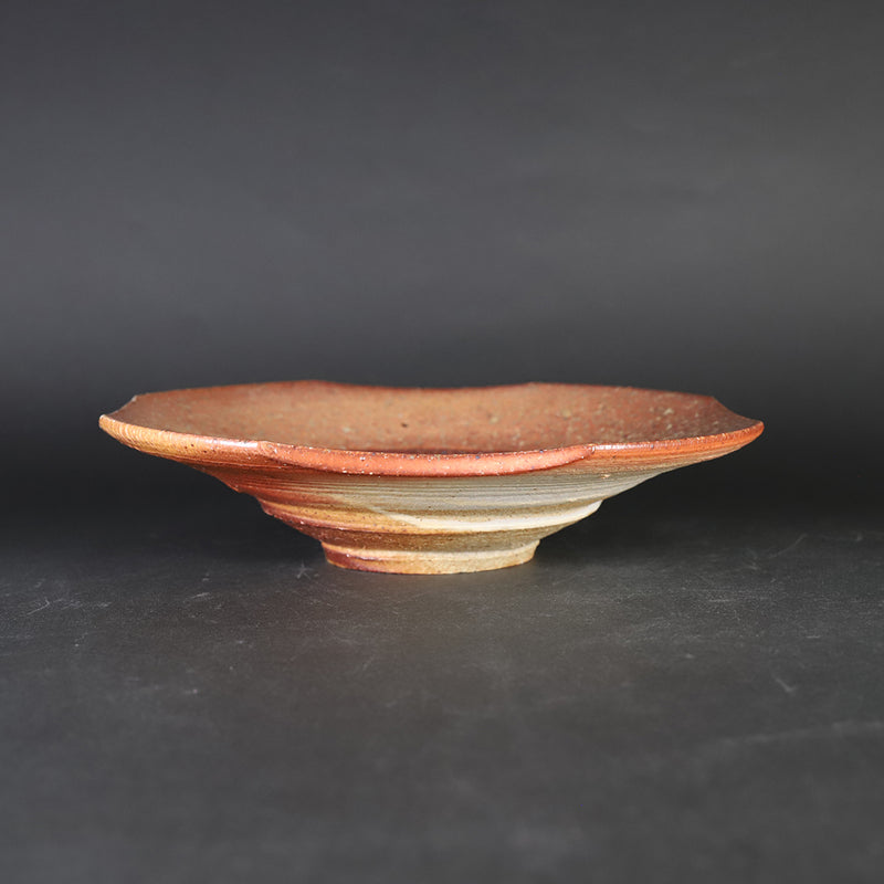 Myers Shino square plate by Takashi Nakazato