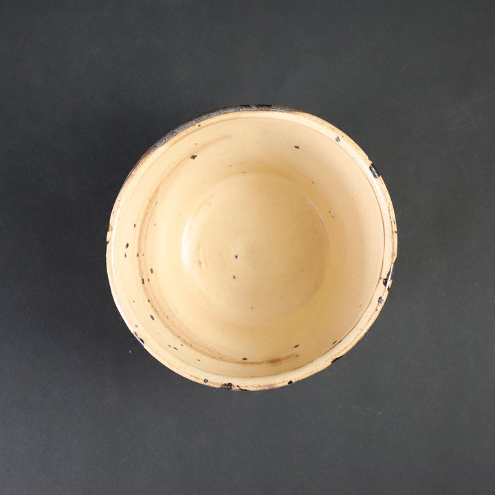 中里隆 唐津粉引片口 ／ 中里隆 サイズ：H 78mm x W 120mm 中里隆は