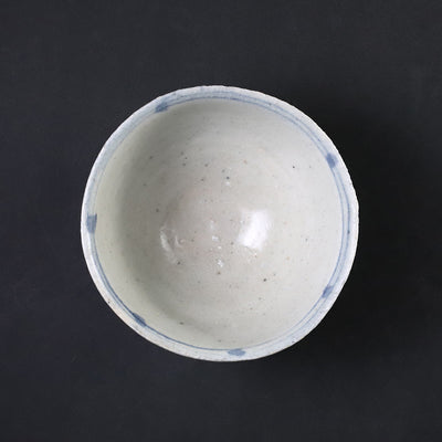 Yasumoto Kajiwara's Blue and White Ceramic Sake Cup No.65