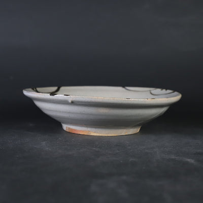 秋田菫　作　絵唐津浅鉢1
