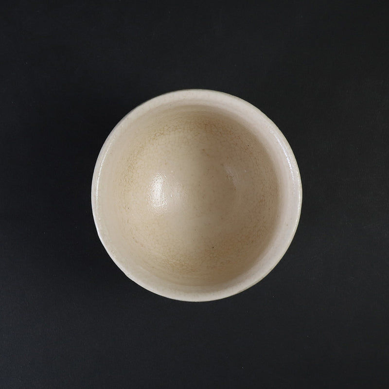 Rain-leaking hard-handled sake cup No.98 by Shintaro Uchimura