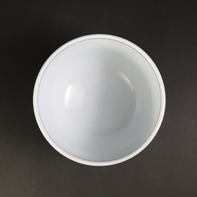 Gen'emon Kiln: Old-dyed plum blossom rice bowl
