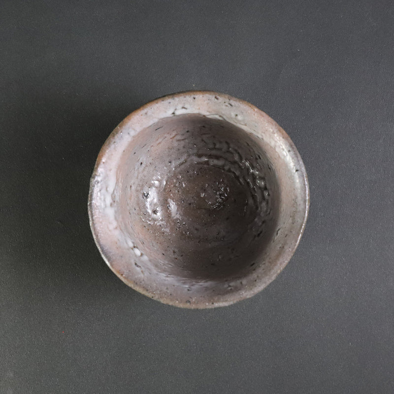 Painted Karatsu sake cup 1 by Munehiko Maruta