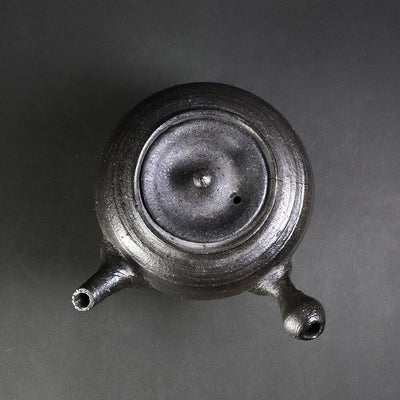 Suzu Karatsu teapot No.26 by Yasumoto Kajiwara
