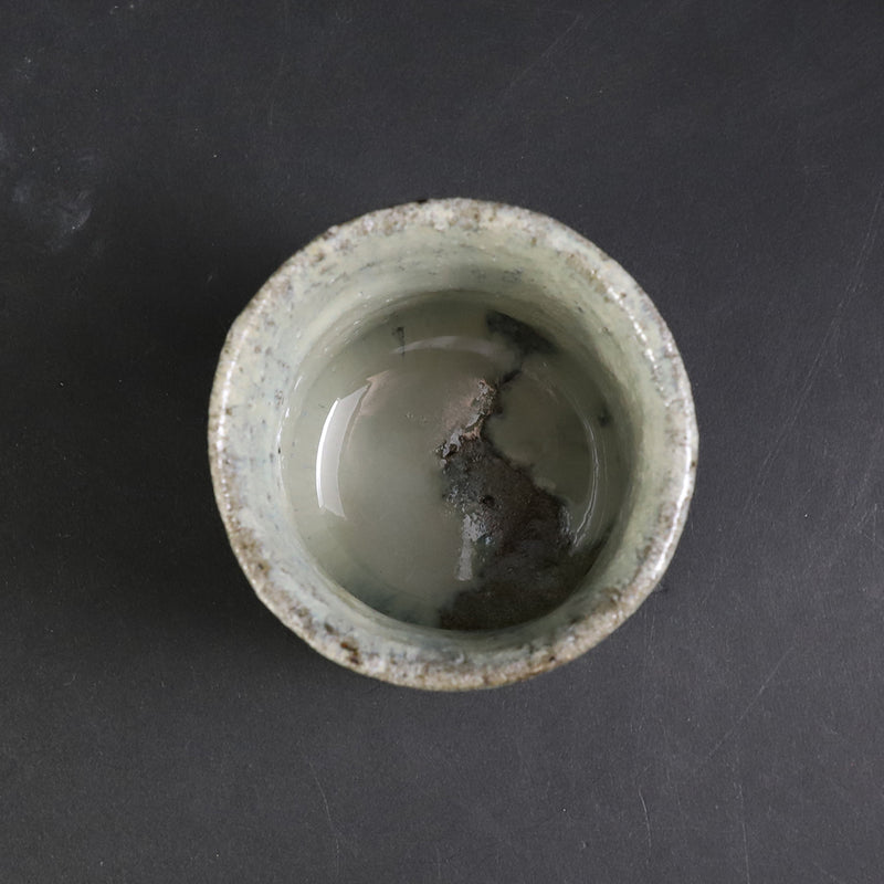 Madara Karatsu sake cup No.48 by Munehiko Maruta