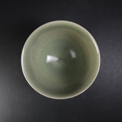 岡本作礼　作　翠青唐津茶碗　No.1