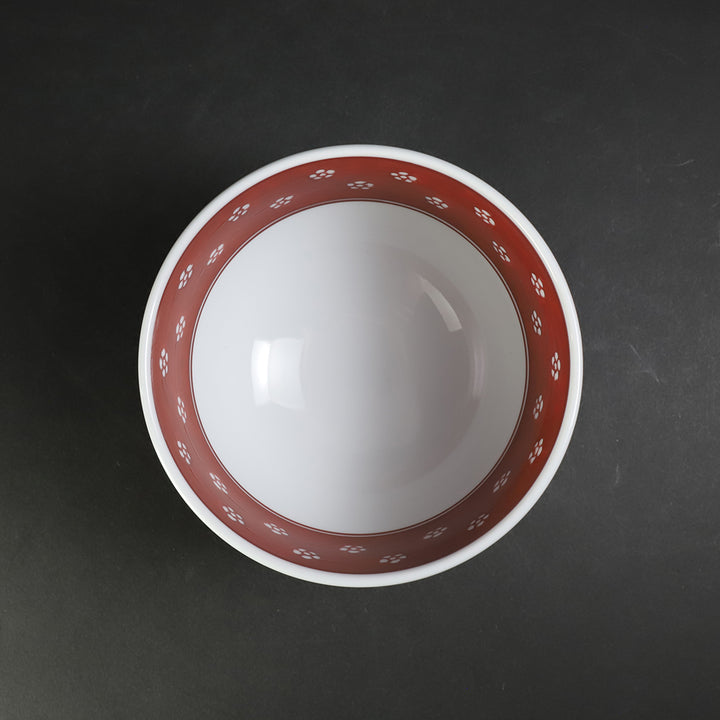 源右衛門窯 赤絵梅地紋飯碗 – ギャラリー一番館オンラインショップ