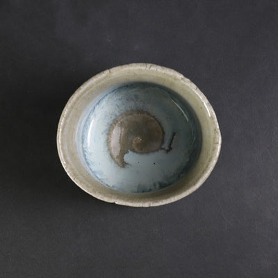 Ash-glazed sake cup No.6 by Shuichi Okamoto