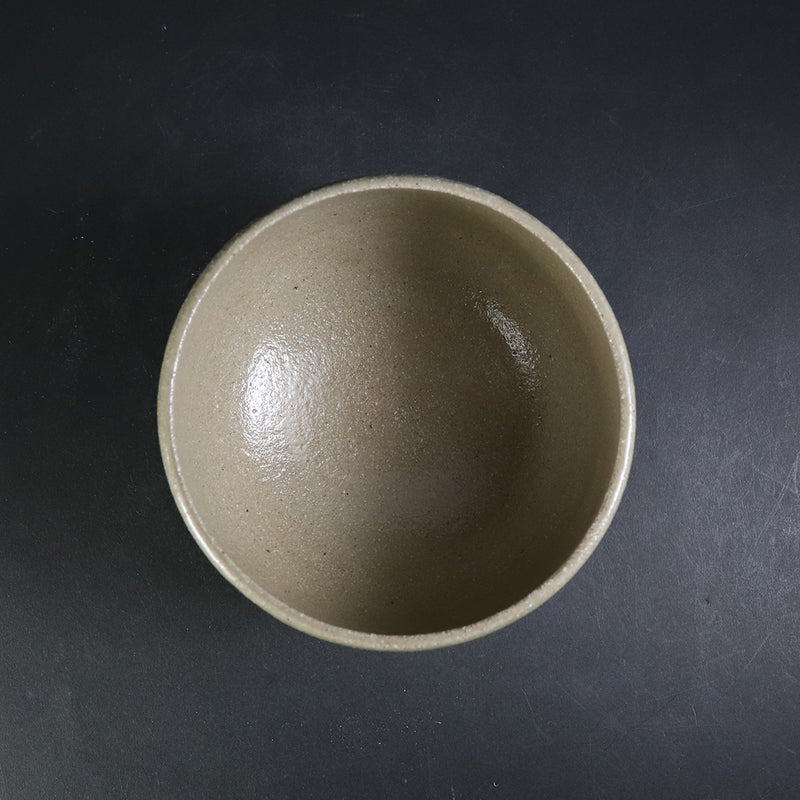 川添啓吾　作　カフェオレボウル（絵唐津）