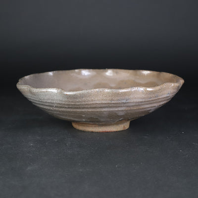 Karatsu plate No.8-3 by Yoshihisa Ishii