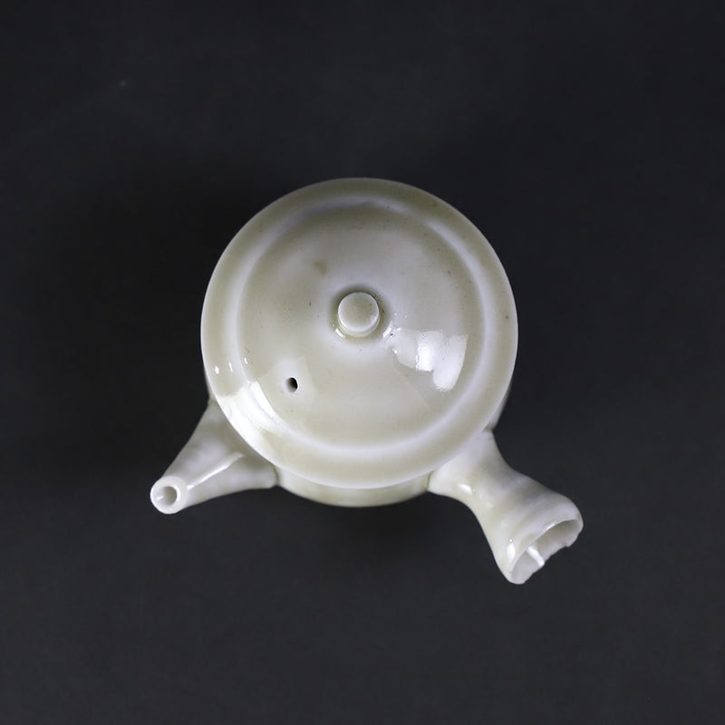 梶原靖元　作　素瓷急須　No.10