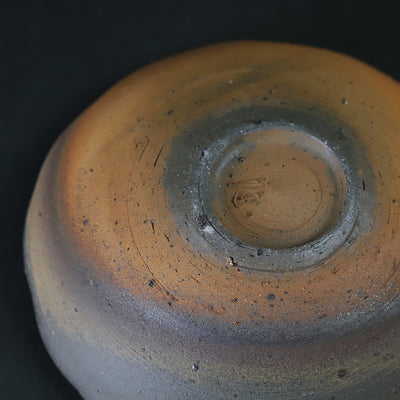 Karatsu Nanban Ring Flower Plate by Nakazato Taki