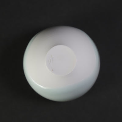 百田暁生　作　青白磁茶器(小)