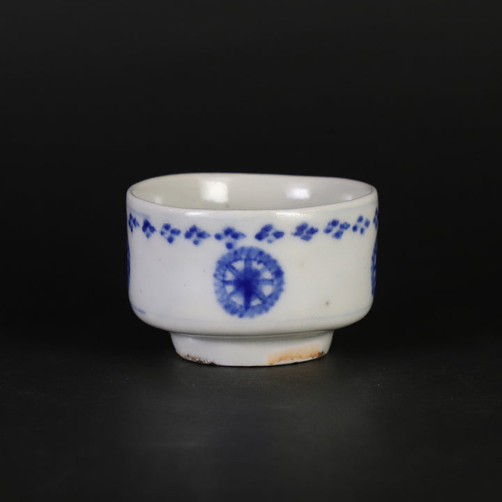 丸田宗一廊 作 染つけ盃2 – ギャラリー一番館オンラインショップ