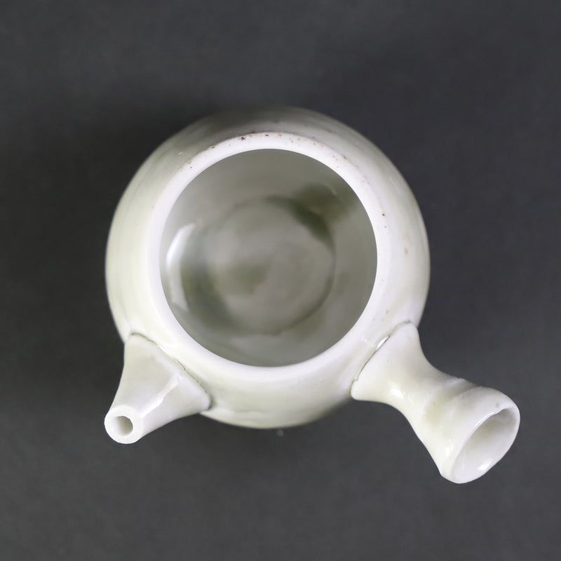 梶原靖元　作　素瓷急須　No.99